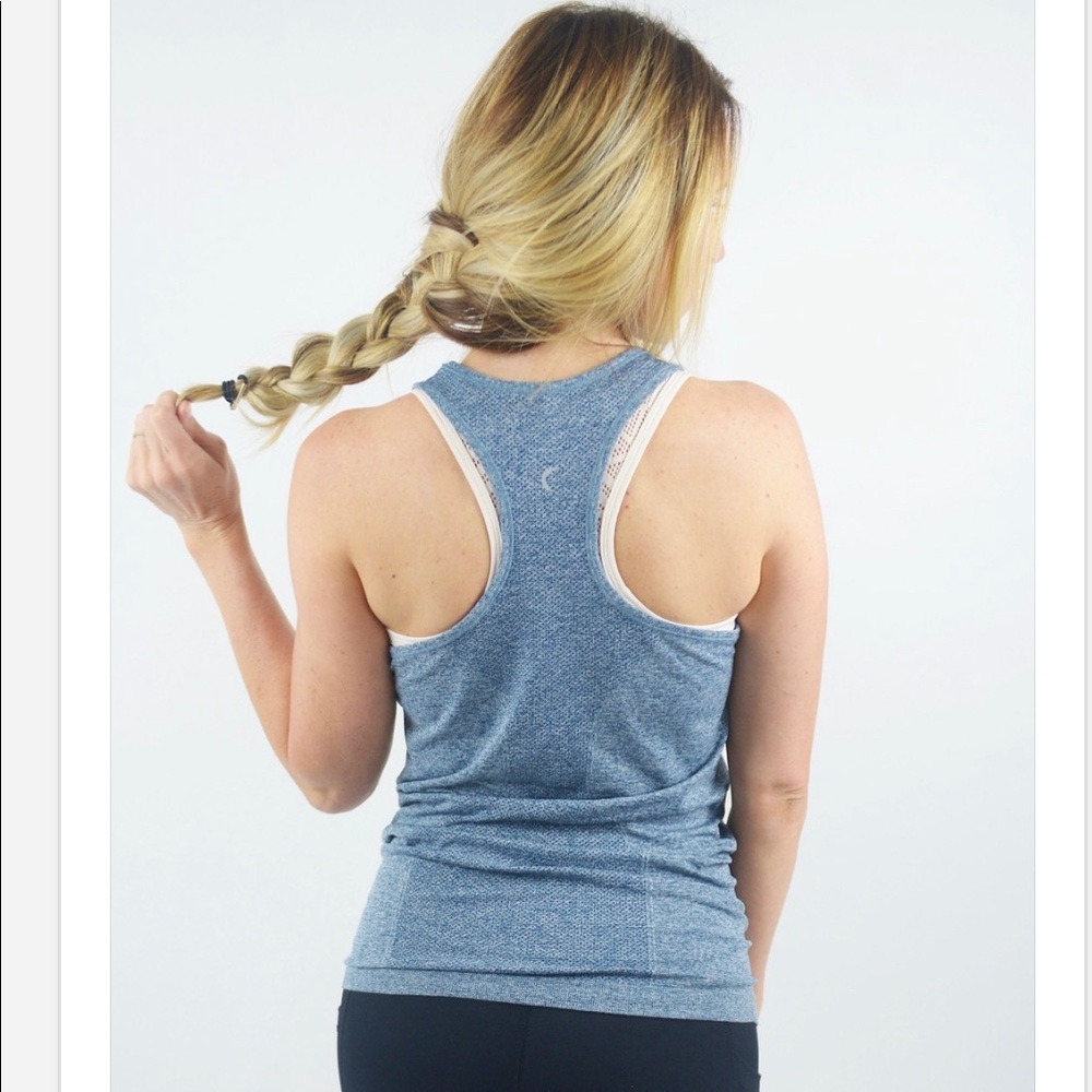 BNWT Zyia Navy Copper Charged Tank ( XS)